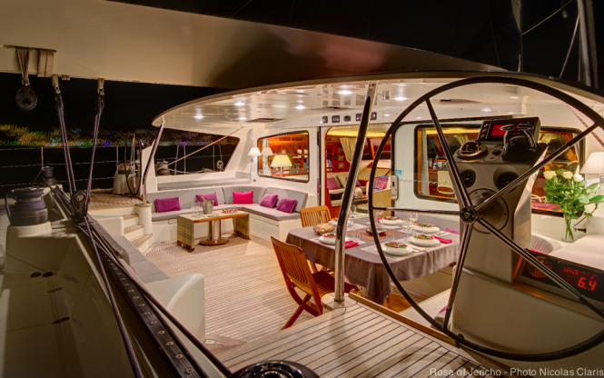 Rose of Jericho  yacht - Photo by Nicolas Claris