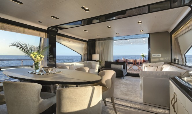 Superyacht Azimut 80 - Salon