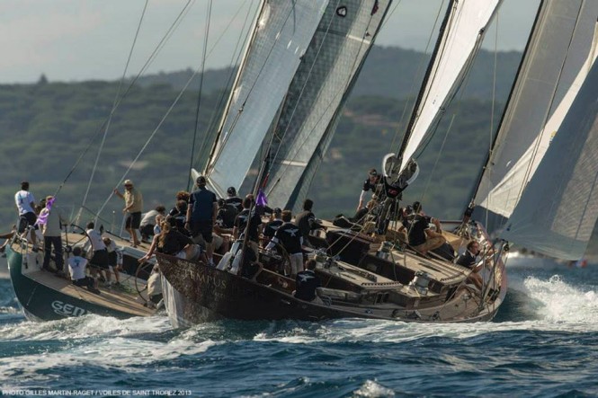 Superyacht Tempus Fugit - Photo by Gilles Martin-Raget