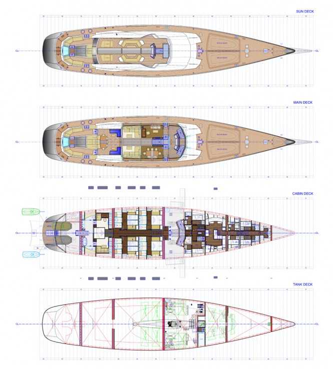 Troy Yacht - Layout