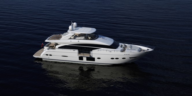 Superyacht Princess 88 by Princess Yachts