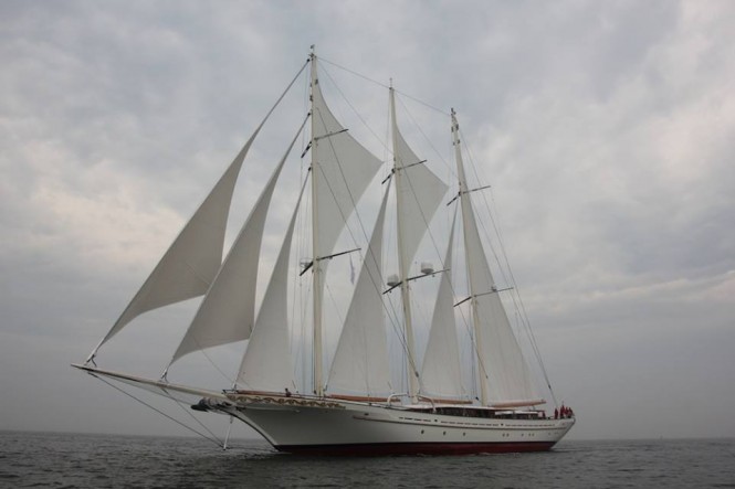 63.5m superyacht Mikhail S. Vorontsov by Dream Ship Victory and Balk Shipyard - Image courtesy of Dream Ship Victory