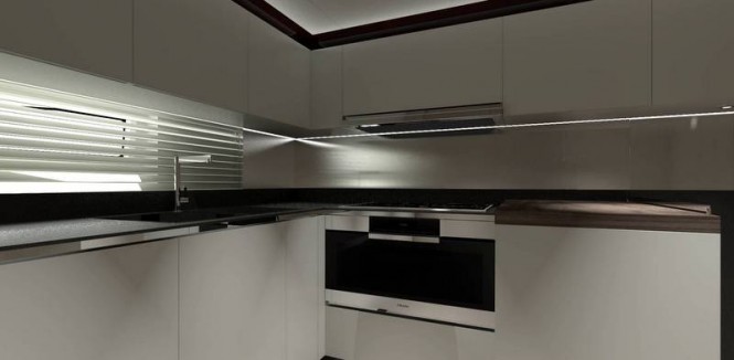 Azimut Grande 95RPH Yacht - Galley