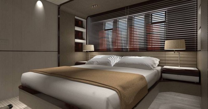 Azimut Grande 95RPH superyacht - VIP cabin