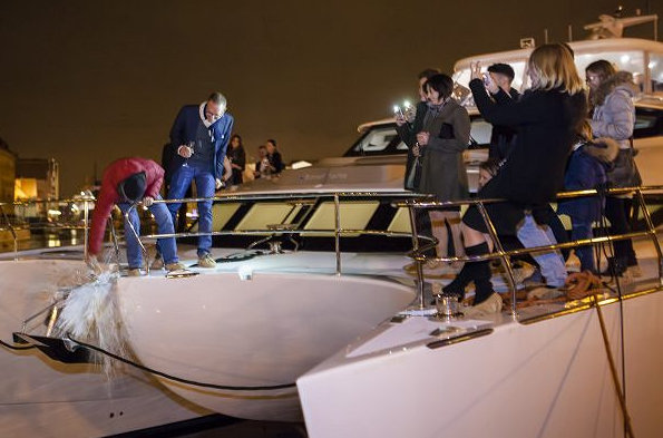 Christening of BOUNTY Yacht