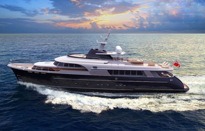 Guido de Groot designed yacht STREAMLINER