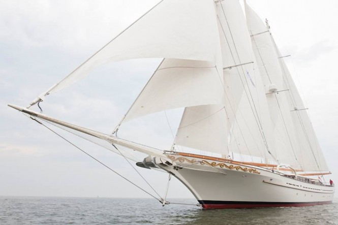 Luxury yacht Mikhail S. Vorontsov by Dream Ship Victory and Balk Shipyard - Image courtesy of Dream Ship Victory