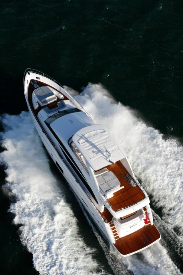 Luxury yacht Princess 88