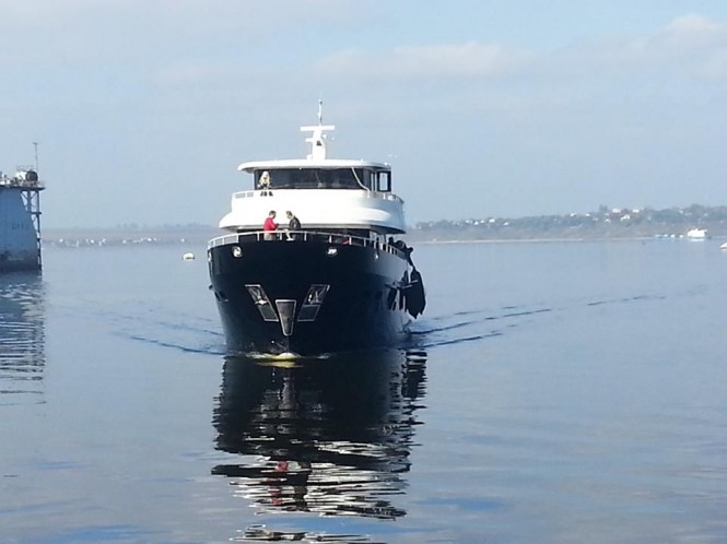 New Fifth Ocean 24 Yacht under sea trials