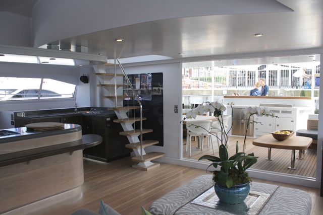 Open Ocean 750 Sailing Catamaran HQ2 - Interior