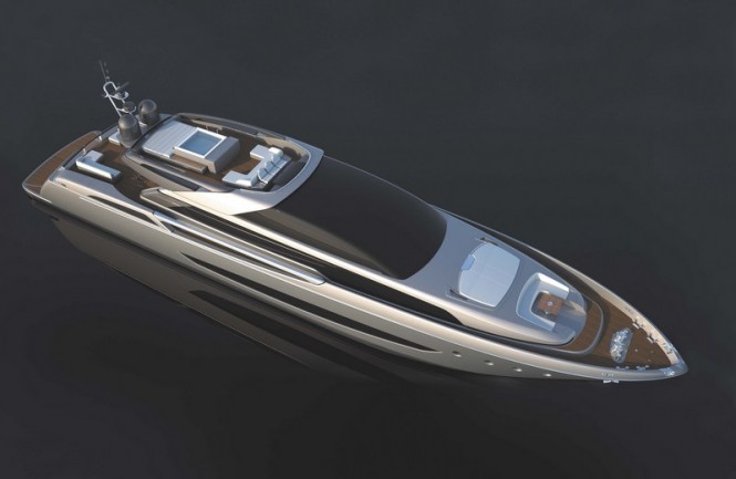 Riva 122 superyacht Mythos