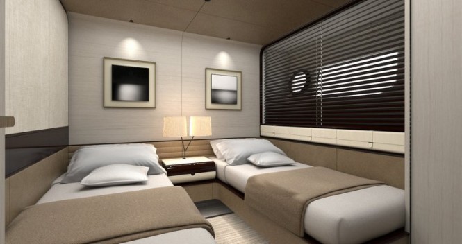 Superyacht 95RPH - Guest Cabin