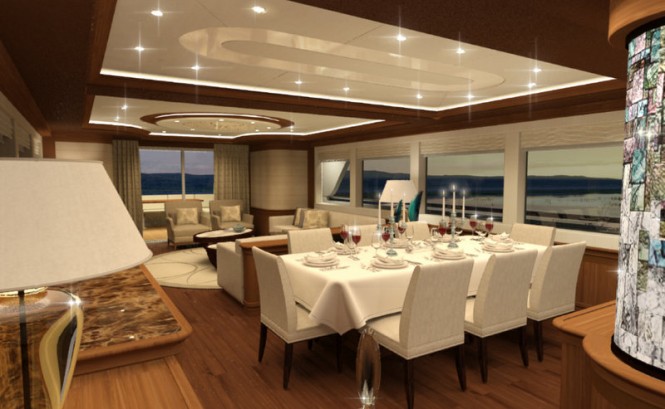 Superyacht Mulder 94 Voyager - Dining