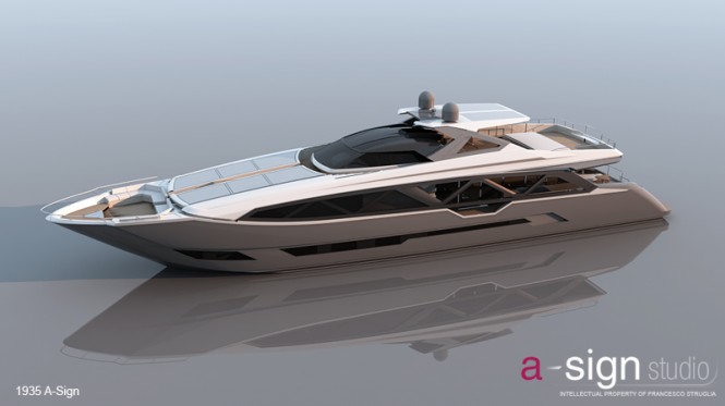 Superyacht Project 1935 by Francesco Struglia from A-Sign Studio