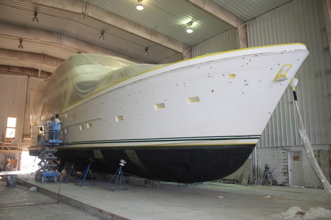 Works on Liberty superyacht