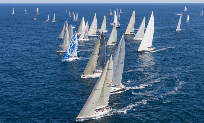 Swan fleet at Rolex Swan Cup 2012