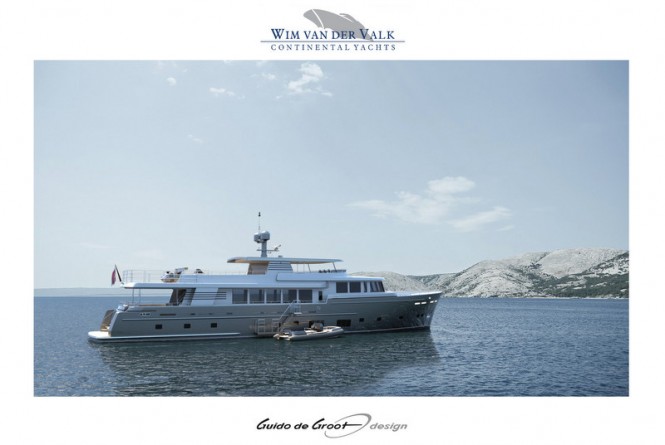 37M Continental Trawler Yacht by Guido de Groot and Wim van der Valk