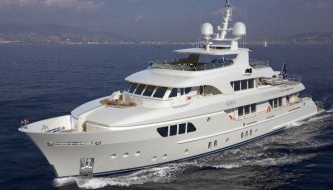 42m Moonen motor yacht Sofia