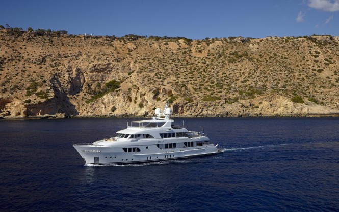 42m superyacht Sofia built by Moonen Shipyards