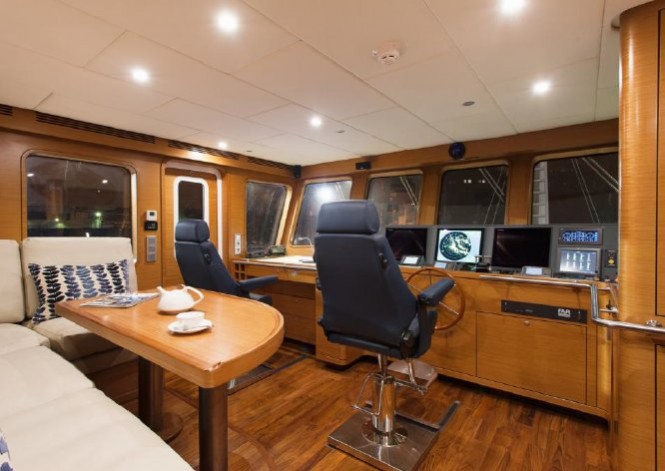 Andros Yacht - Wheelhouse