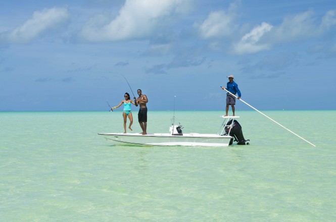 Bonefishing in Anegada British Virgin Islands - Photographs © BVI Tourist Board