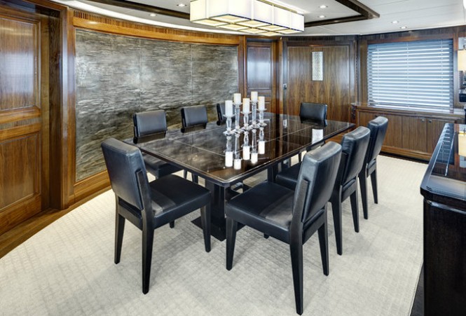 CaryAli superyacht - Dining