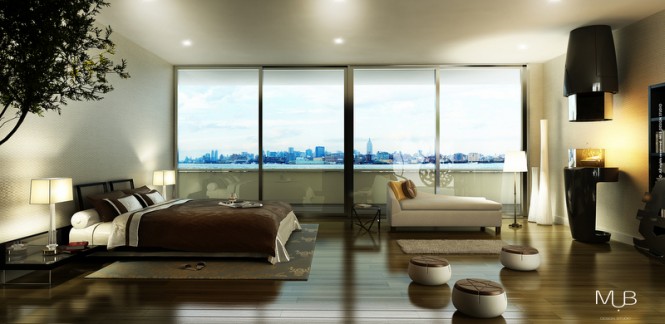 Crescendo superyacht concept - Owners Cabin