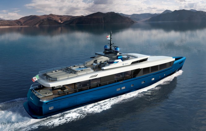 Luxury motor yacht Impero 40 