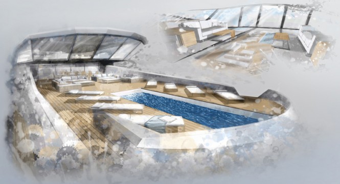 Project VORA Yacht - Saloon & Cockpit