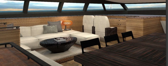Sailing yacht PS46 concept - Voyager Saloon