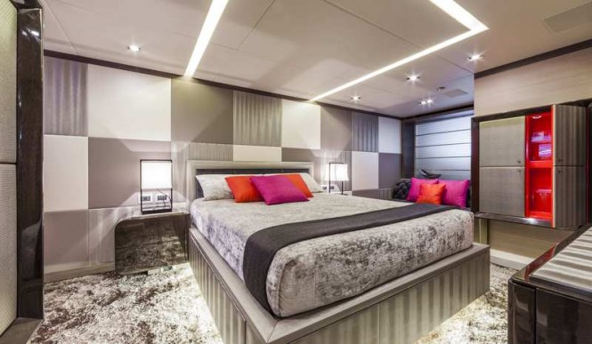 Superyacht Panthera - VIP Cabin - Lower Deck
