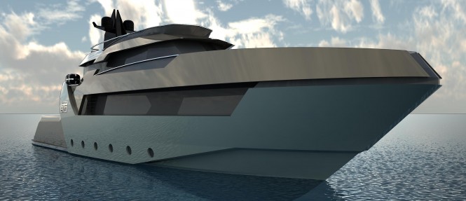 37m superyacht Sunbreak 37 concept by Bello Yacht Design