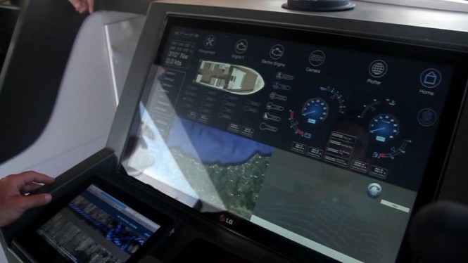 ETHOS 30 superyacht tender - Dashboard