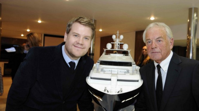 James Corden and Robert Braithwaite