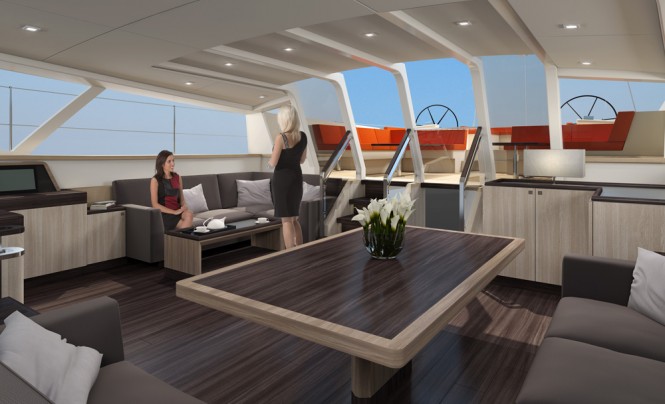 Jongert sailing yacht 3200P - Wheelhouse