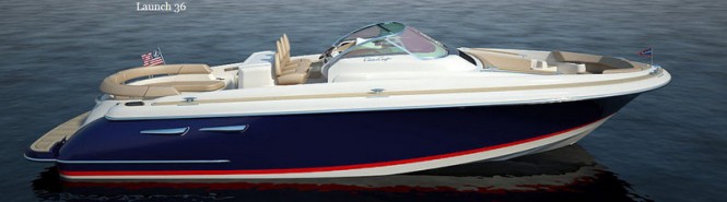 Launch 36 mega yacht tender to be unveiled by Chris-Craft at the 2014 Miami Boat Show