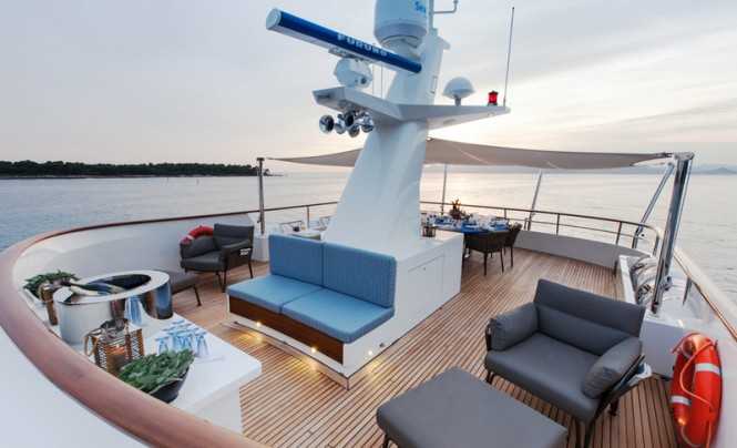 Luxury motor yacht Heliad II