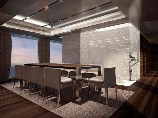 Luxury yacht Impero 37 RPH - Dining