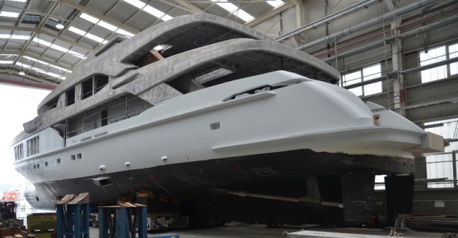 Motor yacht C24 1 (M54) - aft view