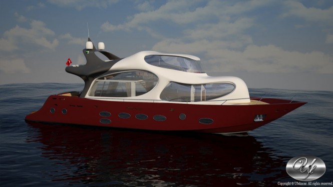 Motor yacht UF-29TE13-109 concept