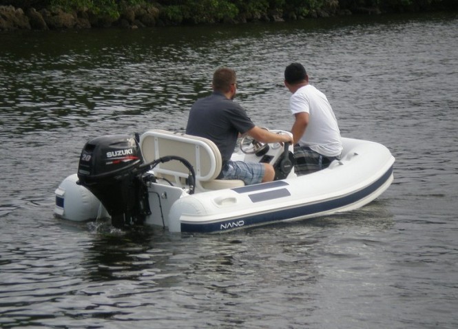 Nano 10 luxury yacht tender - aft view