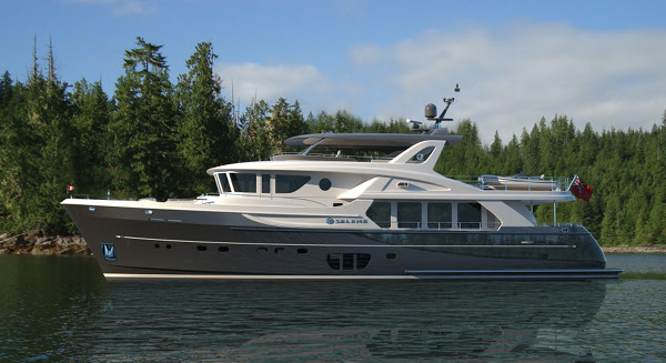 Rendering of Selene 92 Ocean Explorer superyacht