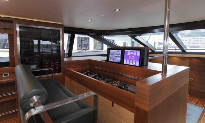 Sailing yacht State of Grace - Wheelhouse