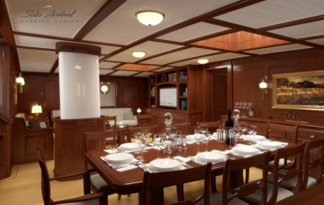 Dona Francisca Yacht - Interior