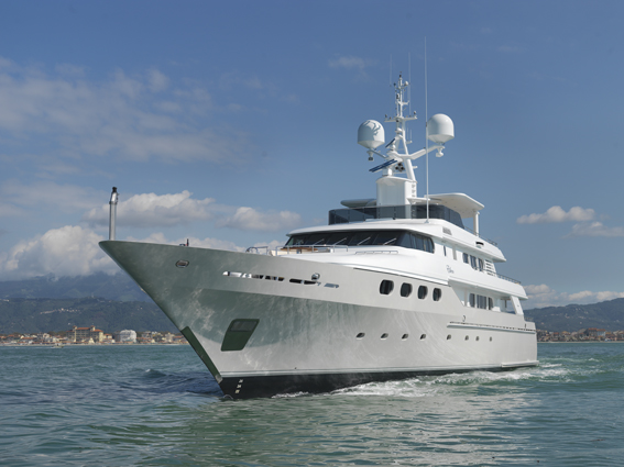50m Codecasa superyacht EILEEN refitted by Lusben and FM-Architetti di Interni