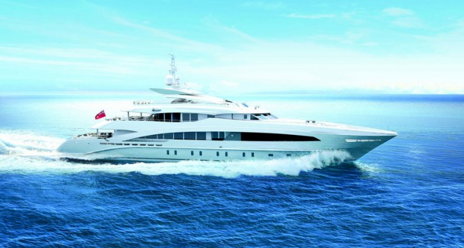 50m superyacht Project Azuro (YN 16650) by Heesen Yachts
