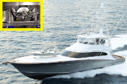 87ft Spencer superyacht Betsy fitted with a Seakeeper M26000 gyro