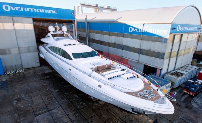 8th superyacht Mangusta 165 R by Overmarine Group