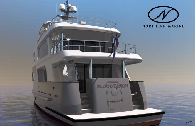 90ft superyacht Blood Baron