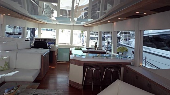 Aboard NISI 2400 Yacht